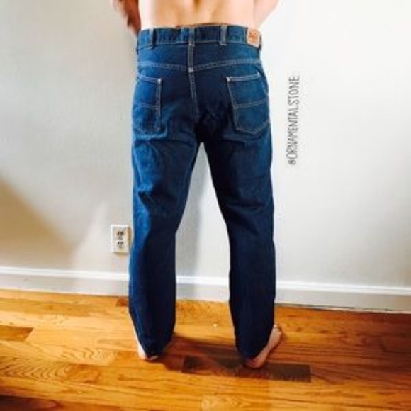 VINTAGE MENS CIRCLE RANCH SEARS BLUE JEANS 0029 - Picture 4 of 8